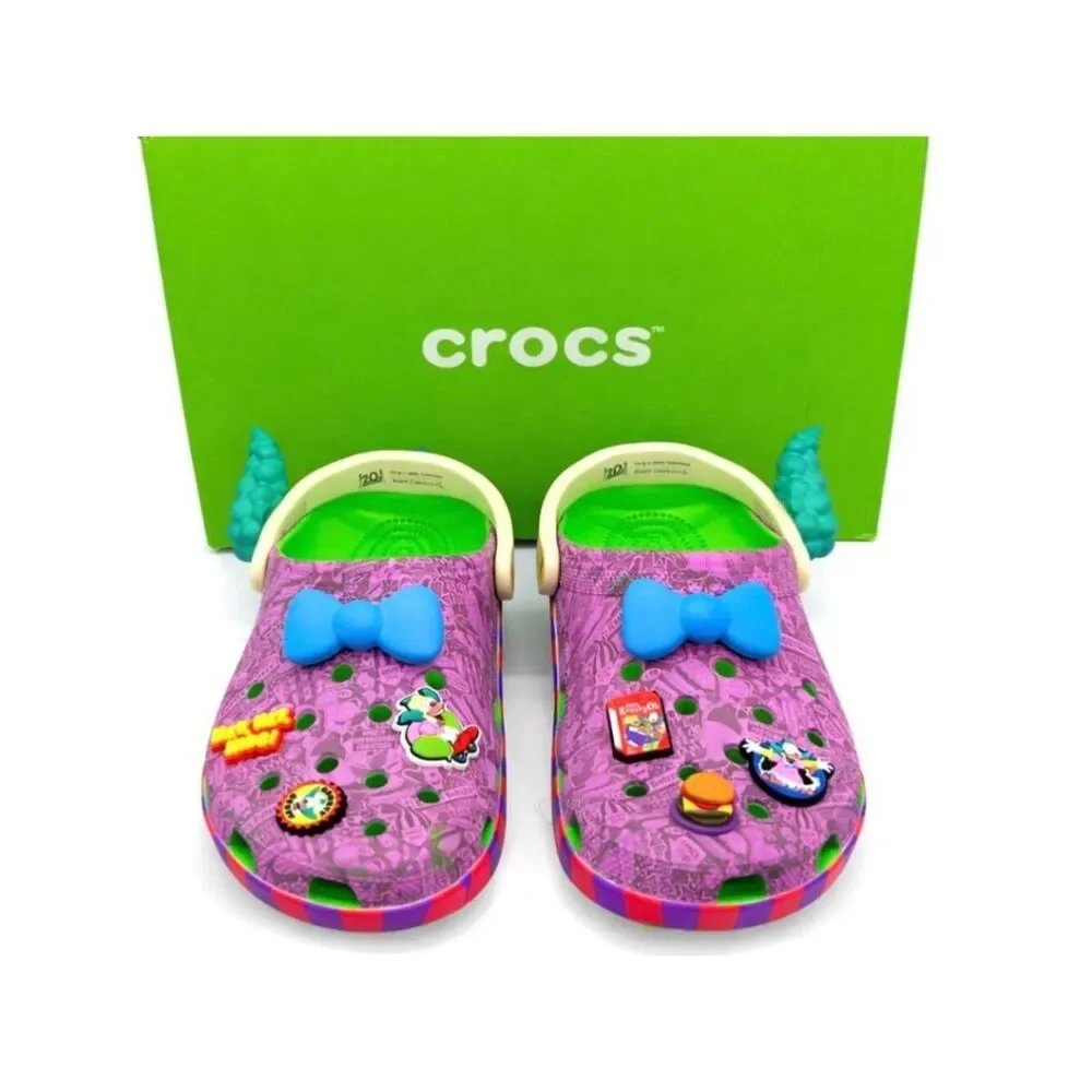 The Simpsons X Crocs Classic Krusty Clog Men’s Size 11 Limited Edition Slip-On